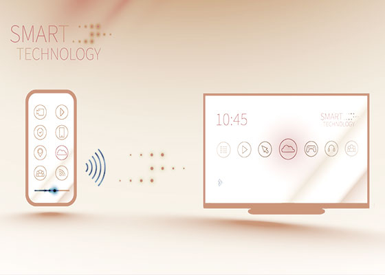 Wireless Casting | Besides connecting your laptop through regular cabled methods, you can also connect with one touch using the included dongle. Plug it into your laptop and the content will instantly show on the board through fast and stable transmission (supports iOS / Android / Windows / Mac). Or choose for even less effort and connect your smartphone or tablet using the hotspot function of the Vision Board.